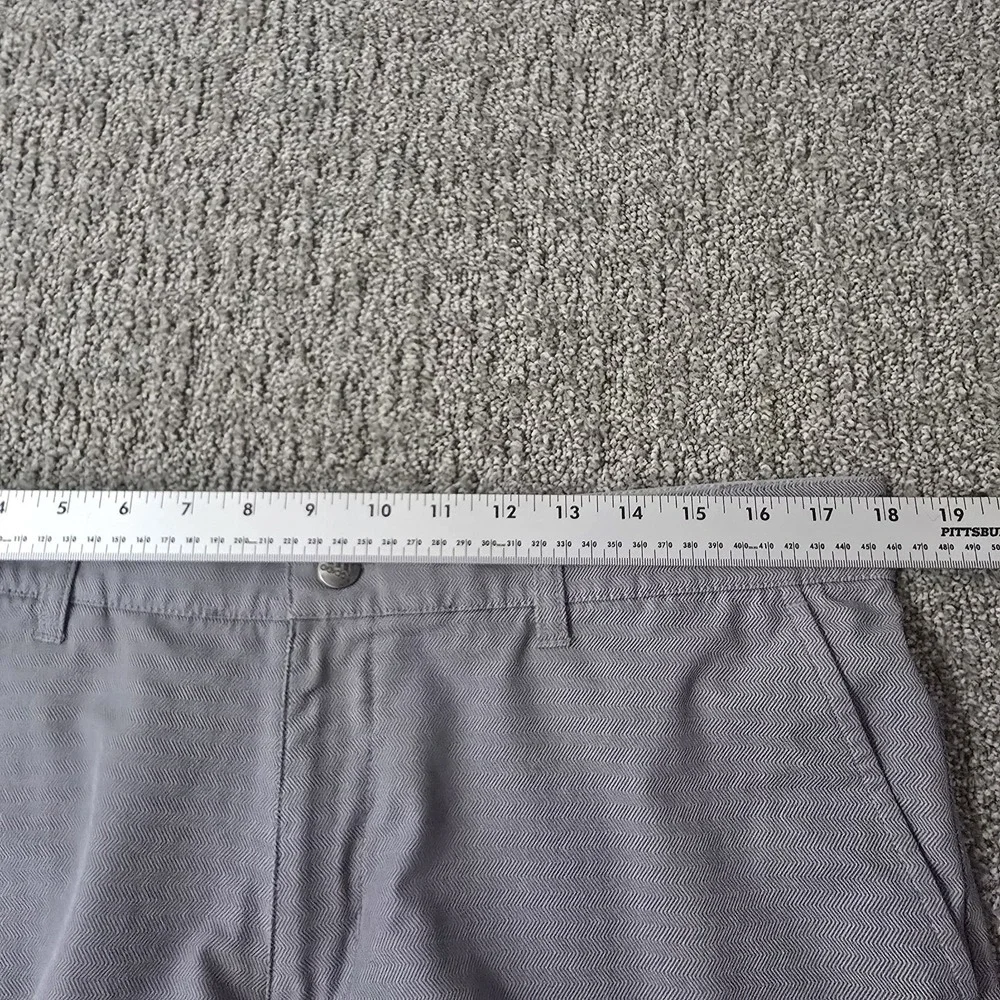 Adidas Golf Shorts Mens 34 Gray Ultimate365 Stretch Performance Flat Front